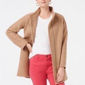 J Crew City Coat Heather Acorn